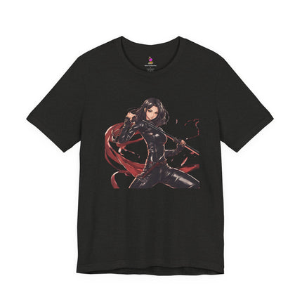 BLADE OF THE NINJA T-Shirt - Anime Assassin Leather Warrior Art Tee