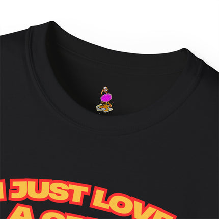 I JUST LOVE A GREAT PEP TALK Pizza Lover T-Shirt - Funny Pepperoni Foodie Graphic Tee