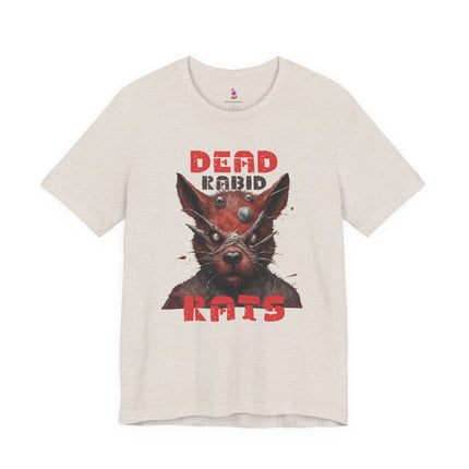 DEAD RABID RATS T-Shirt - 80s Horror Film Retro Cult Classic Tee