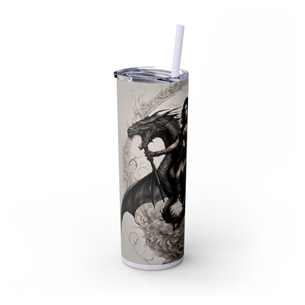 GOTHIC MEDIEVAL UNDEAD BEAUTY DARK FANTASY DRAGON Tumbler