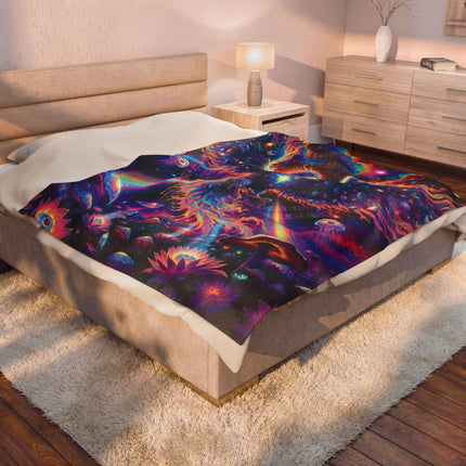 PHOENIX KING Psychedelic Blanket