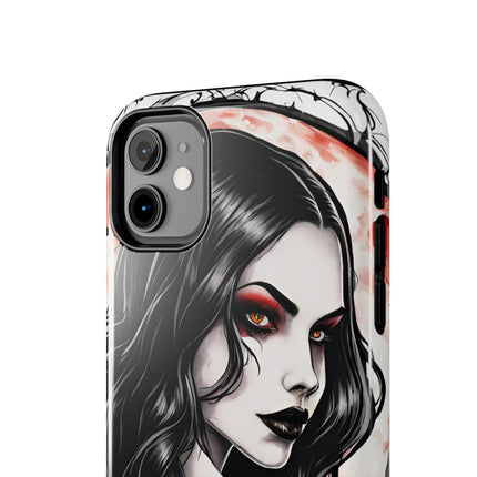 VAMPIRESS UNDER THE BLOOD MOON Phone Case