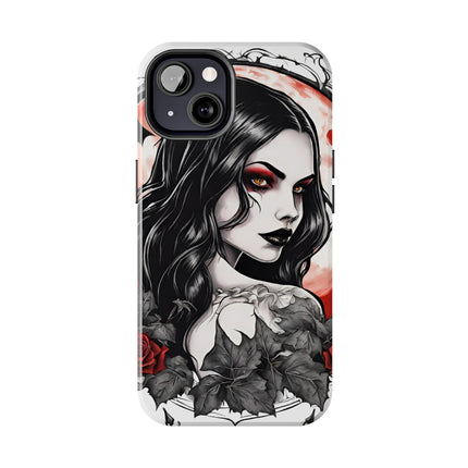 VAMPIRESS UNDER THE BLOOD MOON Phone Case