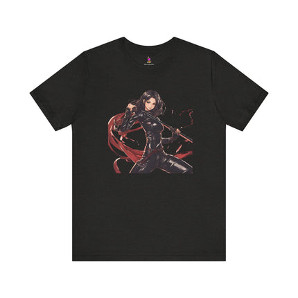 BLADE OF THE NINJA T-Shirt - Anime Assassin Leather Warrior Art Tee