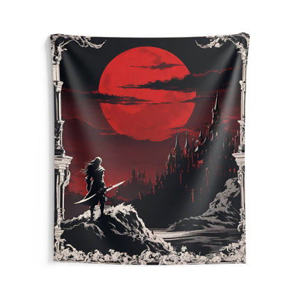 A DESTINY AWAITS TO BE FULFILLED Video Game Inspired Art Tapestry