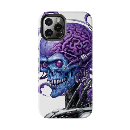BLUE ALIEN SKULL Phone Case