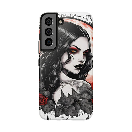 VAMPIRESS UNDER THE BLOOD MOON Phone Case