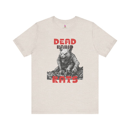 DEAD RABID RATS T-Shirt - Vintage 80s Horror Movie Inspired Tee