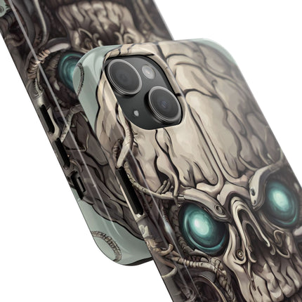 ALIEN IRON TENTACLED SKULL Phone Case