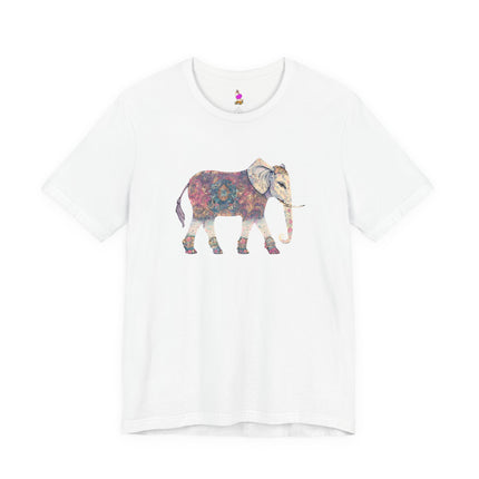 80's WORKOUT FASHIONISTA Elephant T-Shirt - Funny Retro Fitness Animal Tee