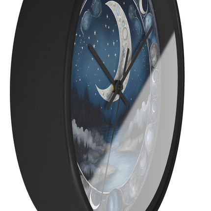 MOON PHASES Wall Clock