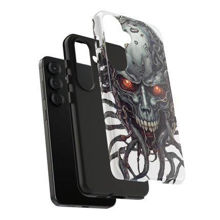 TENTACLED METAL ALIEN SKULL Phone Case