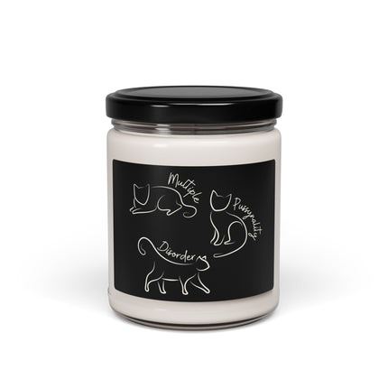 MULTIPLE P**SYNALITY DISORDER Cat Lovers Candle