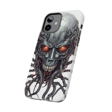 TENTACLED METAL ALIEN SKULL Phone Case