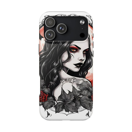 VAMPIRESS UNDER THE BLOOD MOON Phone Case