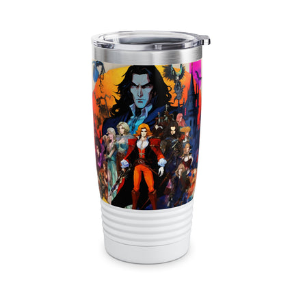 THE FACE OF HIDDEN EVIL OVERSHADOWS THE DUSK - Video Game Inspired Collage Tumbler