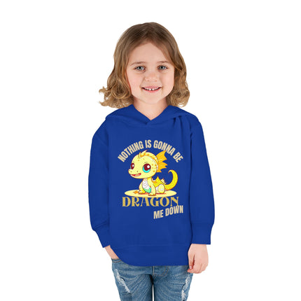NOTHING IS GONNA BE DRAGON ME DOWN Toddler Hoodie - Boys or Girls Cute Dragon Fleece Pullover
