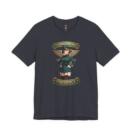 COMMANDING PRESENCE T-Shirt Provocative Seductive Sexy Cartoon Tee