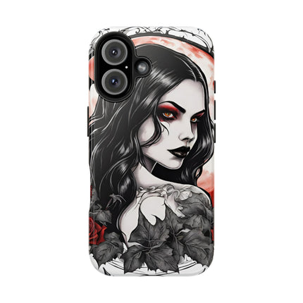 VAMPIRESS UNDER THE BLOOD MOON Phone Case