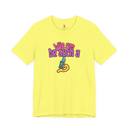 LIFE CAN BE SUCH A TRIP Mushroom Shirt