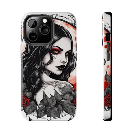 VAMPIRESS UNDER THE BLOOD MOON Phone Case