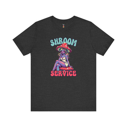 SHROOM SERVICE T-Shirt Provocative Seductive Sexy Cartoon Tee