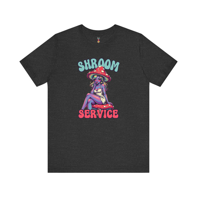 SHROOM SERVICE T-Shirt Provocative Seductive Sexy Cartoon Tee