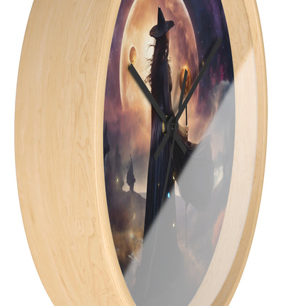 WICCAN MOON Wall Clock