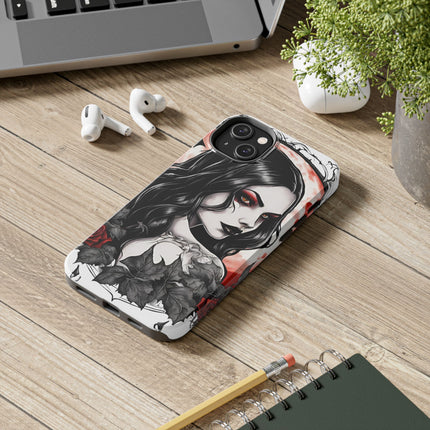 VAMPIRESS UNDER THE BLOOD MOON Phone Case