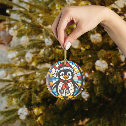 SNOW PENGUIN ORNAMENT 2025