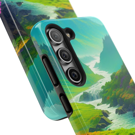 RIVER SPRING FLOWER VALLEY Phone Case