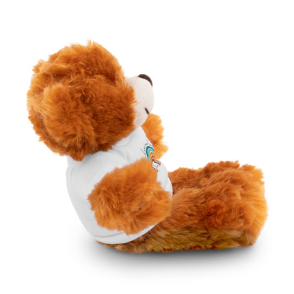 FIND YOUR INNER HAPPY PLACE Inspirational Rainbow Stuffed Animal