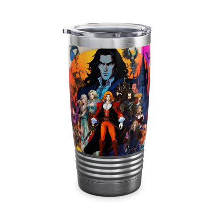 THE FACE OF HIDDEN EVIL OVERSHADOWS THE DUSK - Video Game Inspired Collage Tumbler