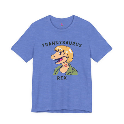 TRANNYSAURUS REX T-Shirt - Funny Dinosaur Parody Humor Tee