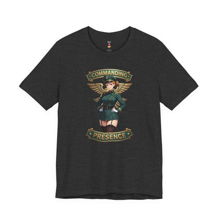 COMMANDING PRESENCE T-Shirt Provocative Seductive Sexy Cartoon Tee