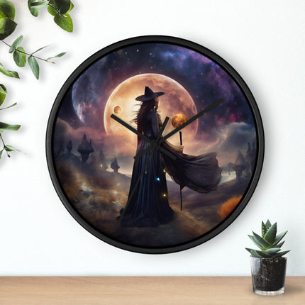 WICCAN MOON Wall Clock