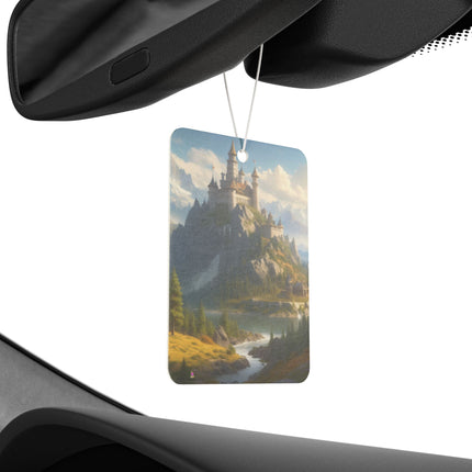 Medieval Castle Lands Car Air Freshener