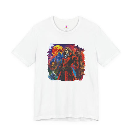 UNDER THE CURSED MOON Video Game Inspired T-Shirt - Gothic Gaming Art Tee