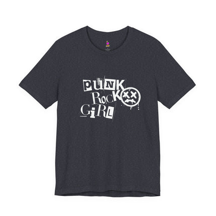 PUNK ROCK GIRL T-Shirt - Rebellious Music Alternative Fashion Tee