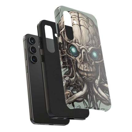 ALIEN IRON TENTACLED SKULL Phone Case