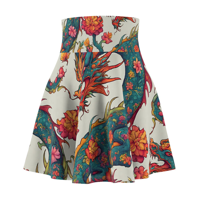 JAPANESE DRAGON Skater Skirt