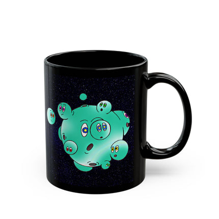 LOONARTICS Collection, MULTI BURST Moon, ARToXxicated INKx Original Coffee Mug