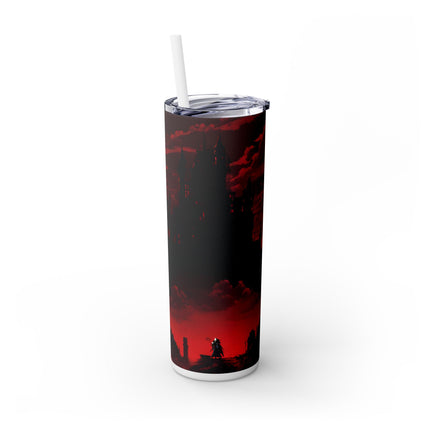 THE CURSED NIGHT BEGINS - Video Game Inspired Insulated Skinny Tumbler