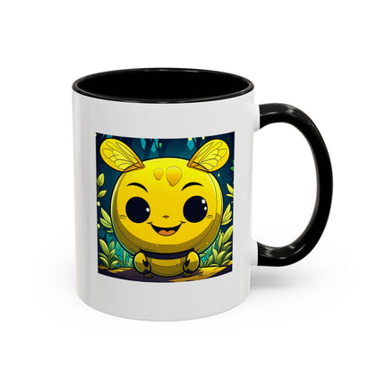 Cute Coffee Cup Buzz Bee Mug Cartoon Mug Anime Buzzing Coffee Mug 11 oz.