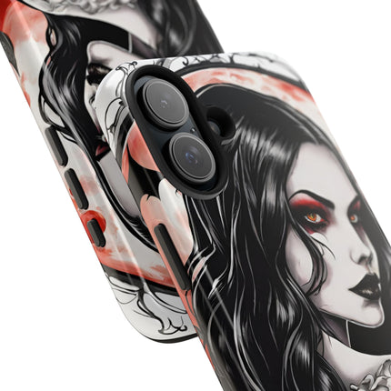 VAMPIRESS UNDER THE BLOOD MOON Phone Case