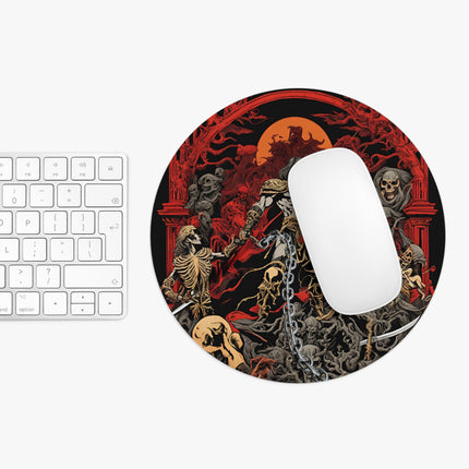 SURROUNDED BY THE EVILS OF DARKNESS Video Game Inspired Mouse Pad