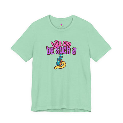 LIFE CAN BE SUCH A TRIP Mushroom Shirt