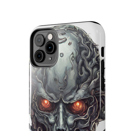TENTACLED METAL ALIEN SKULL Phone Case