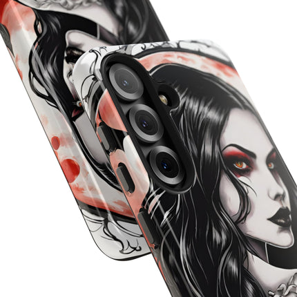 VAMPIRESS UNDER THE BLOOD MOON Phone Case