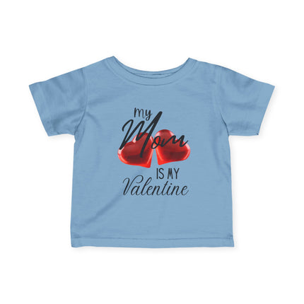 Valentines Day Gift for Mom and Son or Daughter Shirt, Toddler Heart Valentine Child Tee, Cute Love Kids Short Sleeve Tshirt